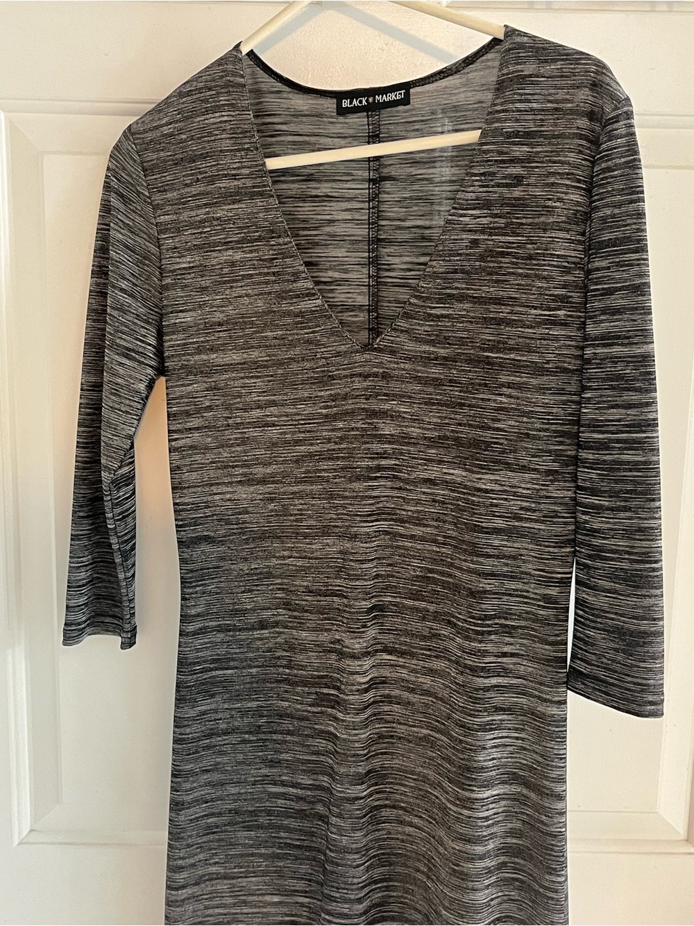 Black Market Grey Dress